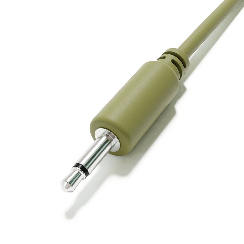 ExcelValley - Mono Modular Patch Cables TS 3.5mm 1/8 inch Eurorack Synthesizer [10-Pack | 90 cm - 35.43"] - Image 4